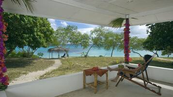 Bungalow, StrandnÀhe | Terrasse/Patio