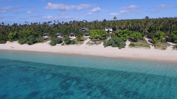 Private beach, free beach cabanas, sun-loungers, beach towels