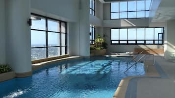 2 indoor pools