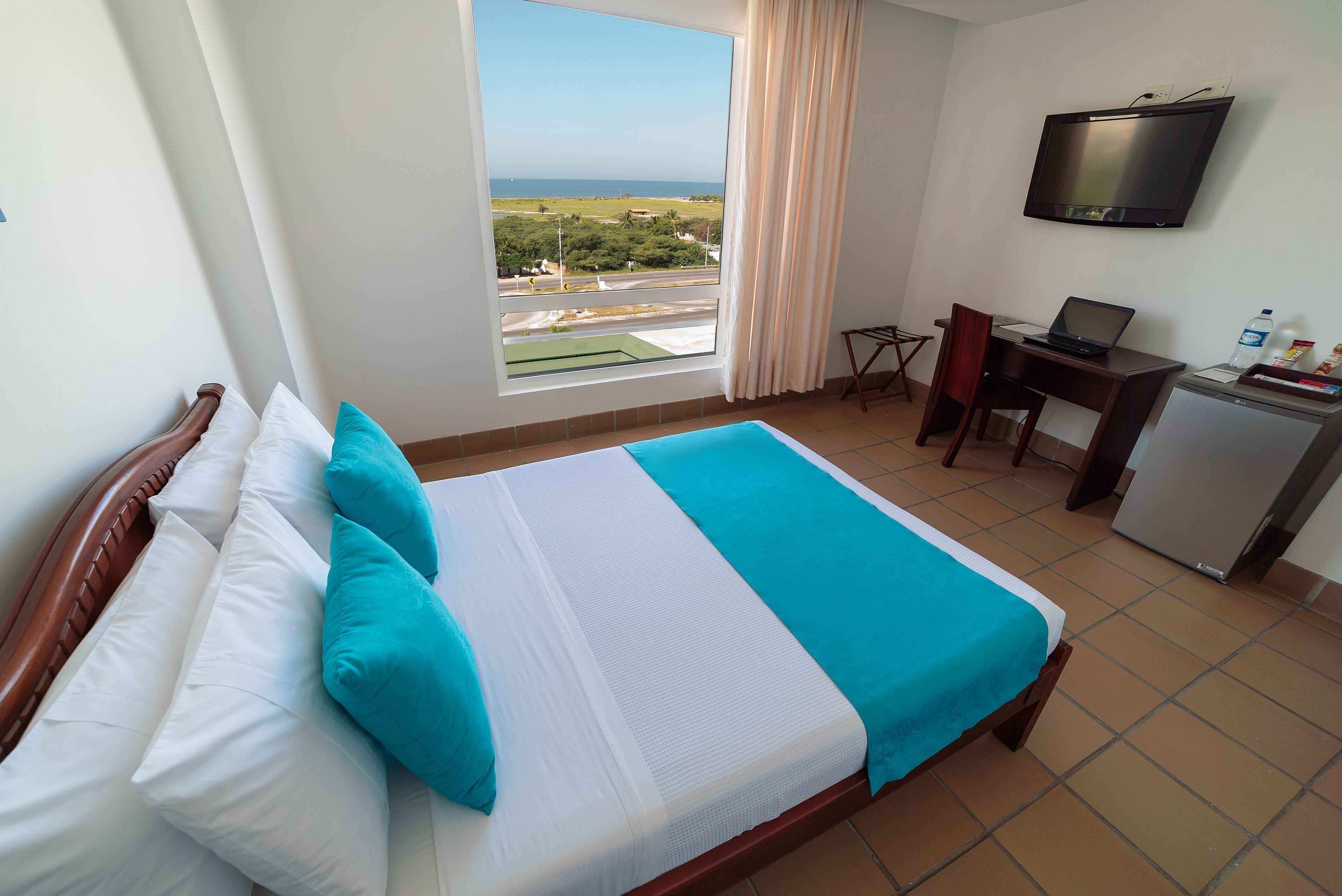 Down duvets, minibar, in-room safe, desk