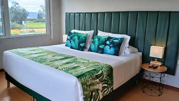 In-room safe, desk, laptop workspace, blackout curtains