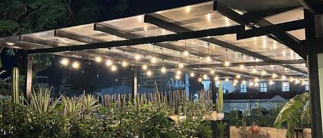 Vue sur la ville depuis l’hébergement