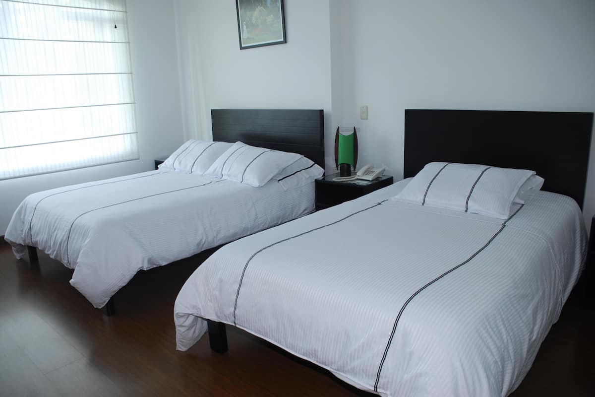 Select Comfort beds, in-room safe, desk, iron/ironing board (on request)
