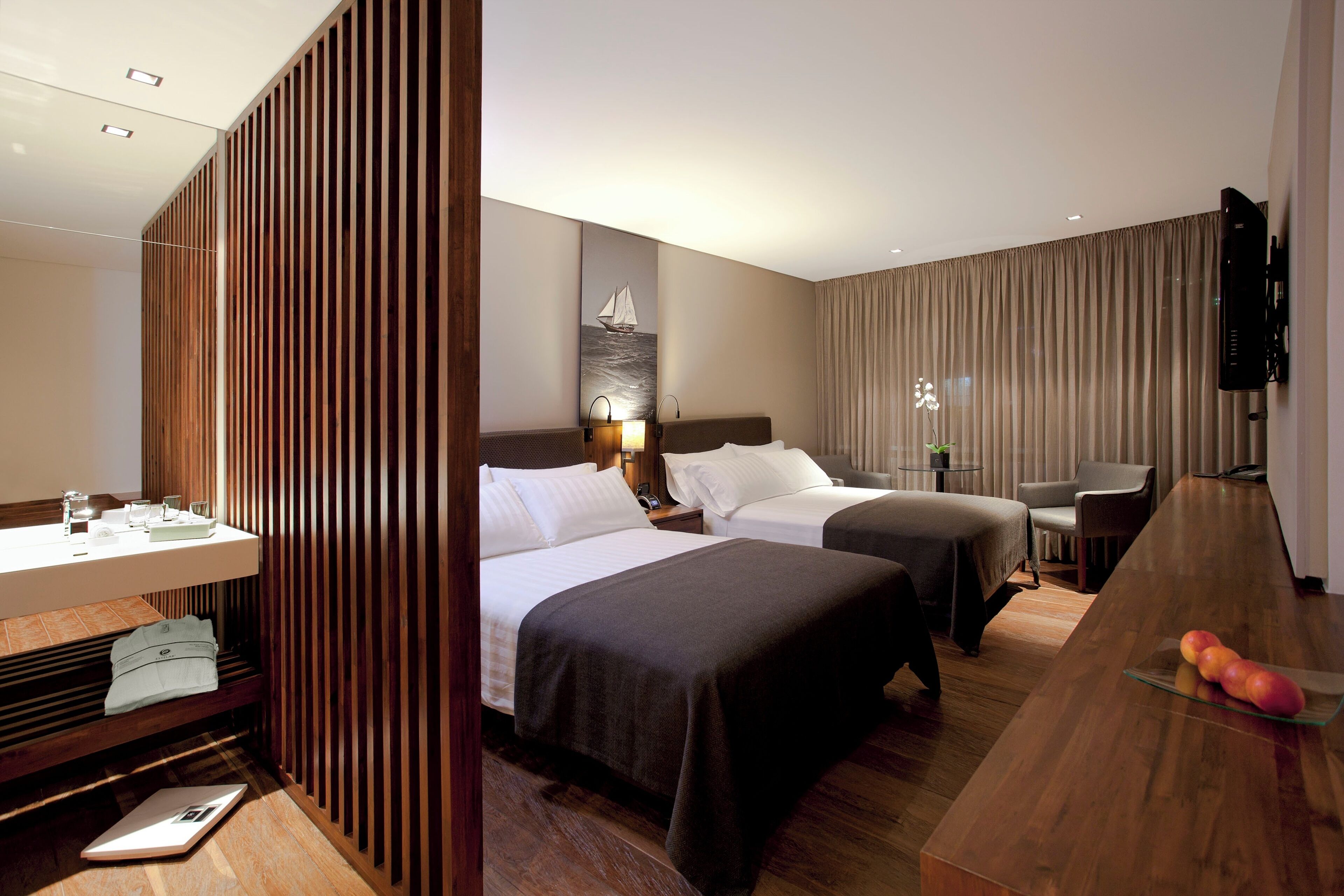 스탠다드룸, 싱글침대 2개 | 고급 침구, 객실 내 금고, 책상, 노트북 작업 공간