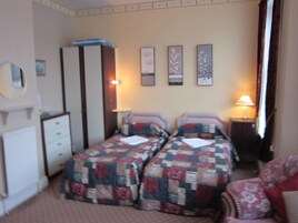 In-room safe, desk, iron/ironing board