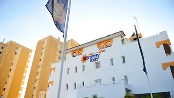 Entrada de l'allotjament