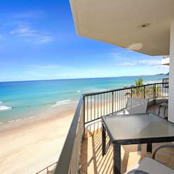 Apartamento, 2 habitaciones, frente al mar | Balcón