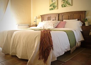 Egyptian cotton sheets, premium bedding, down duvets, memory-foam beds