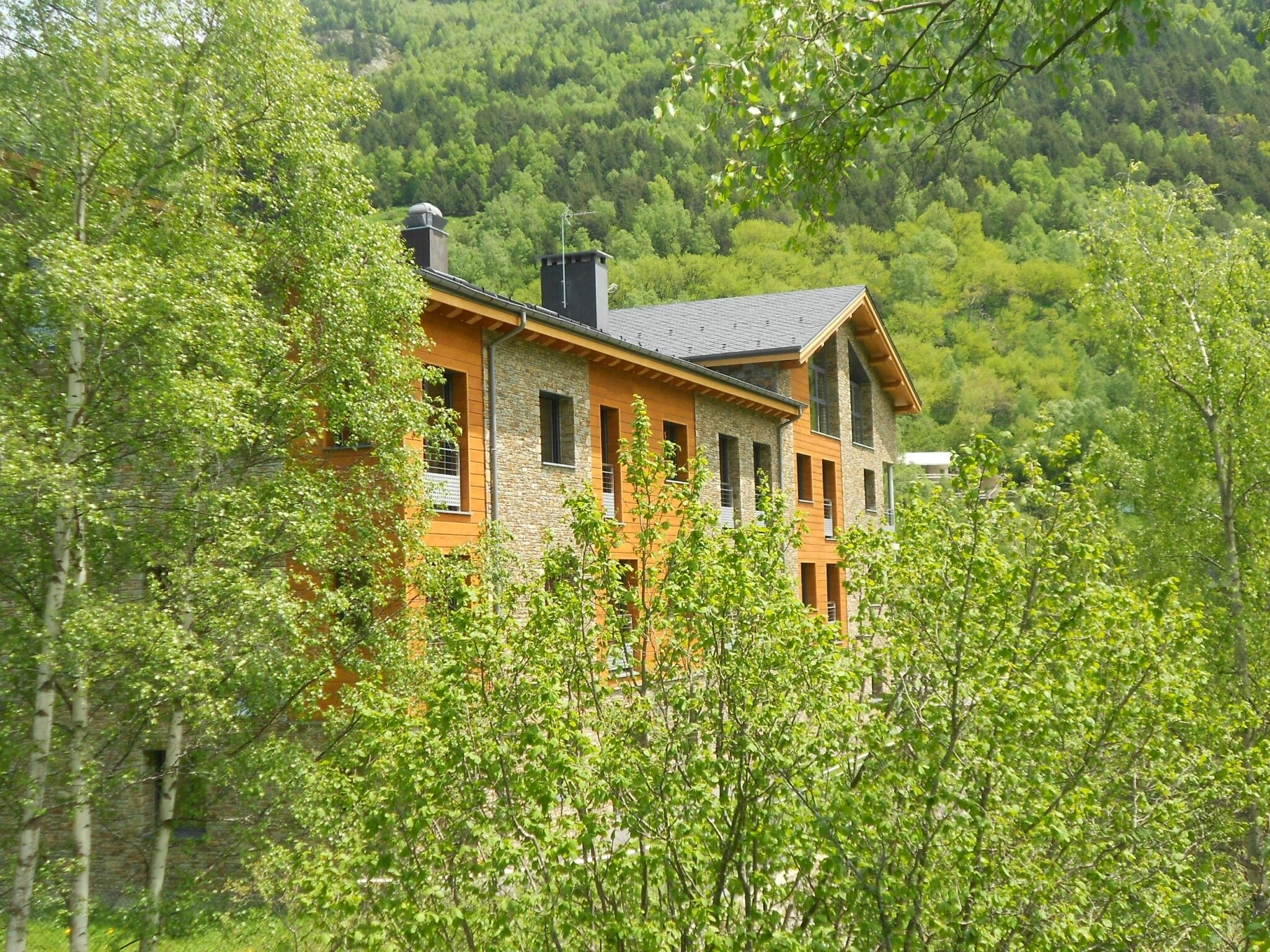Fachada de la propiedad