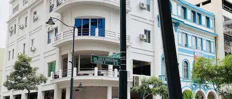 Fassade der Unterkunft