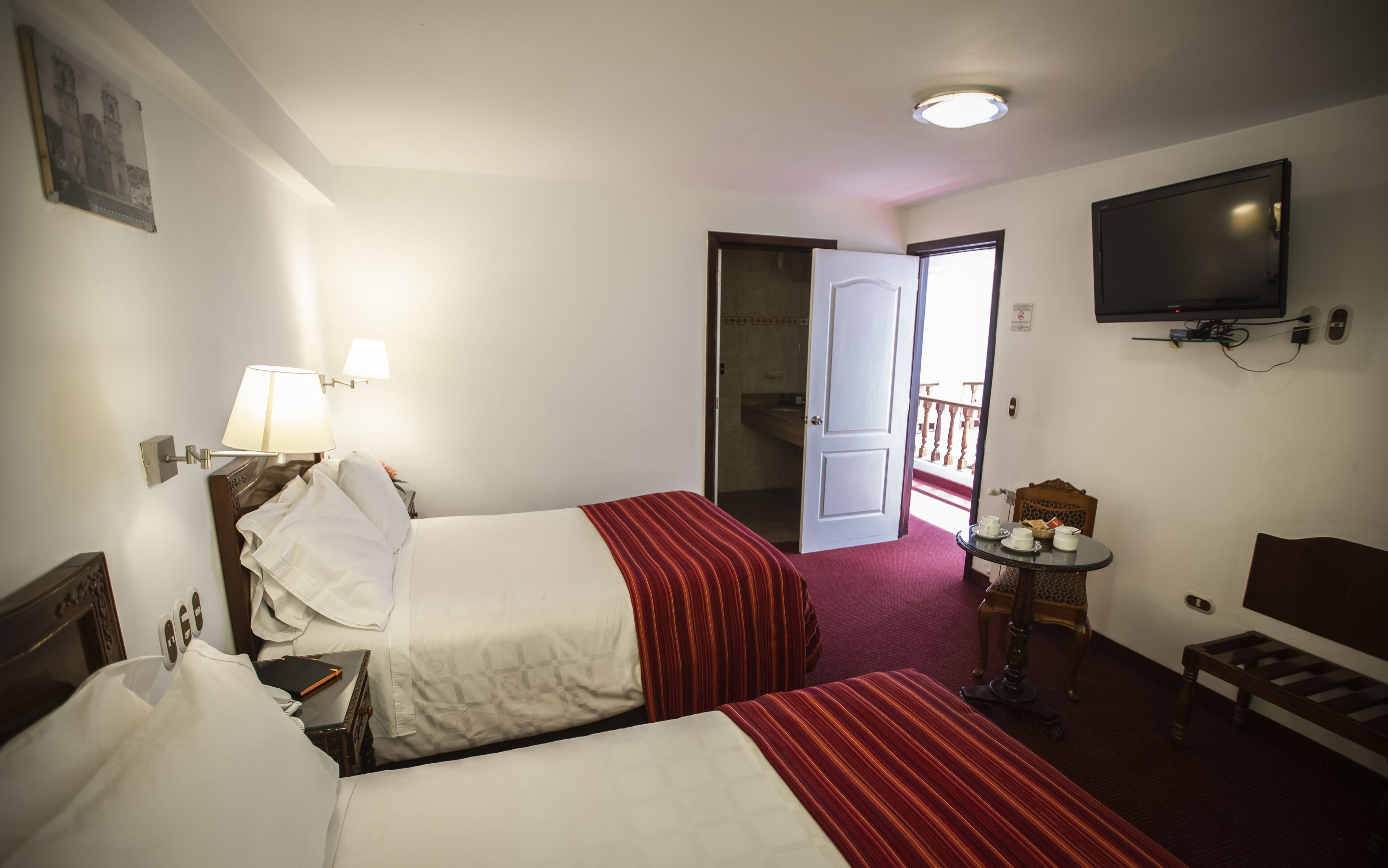 twin room, 2 single beds | 1 bedroom, in-room safe, desk, laptop workspace