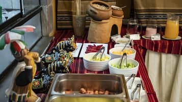 Petit déjeuner en libre-service compris tous les jours