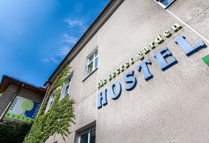 Majoituspaikan julkisivu