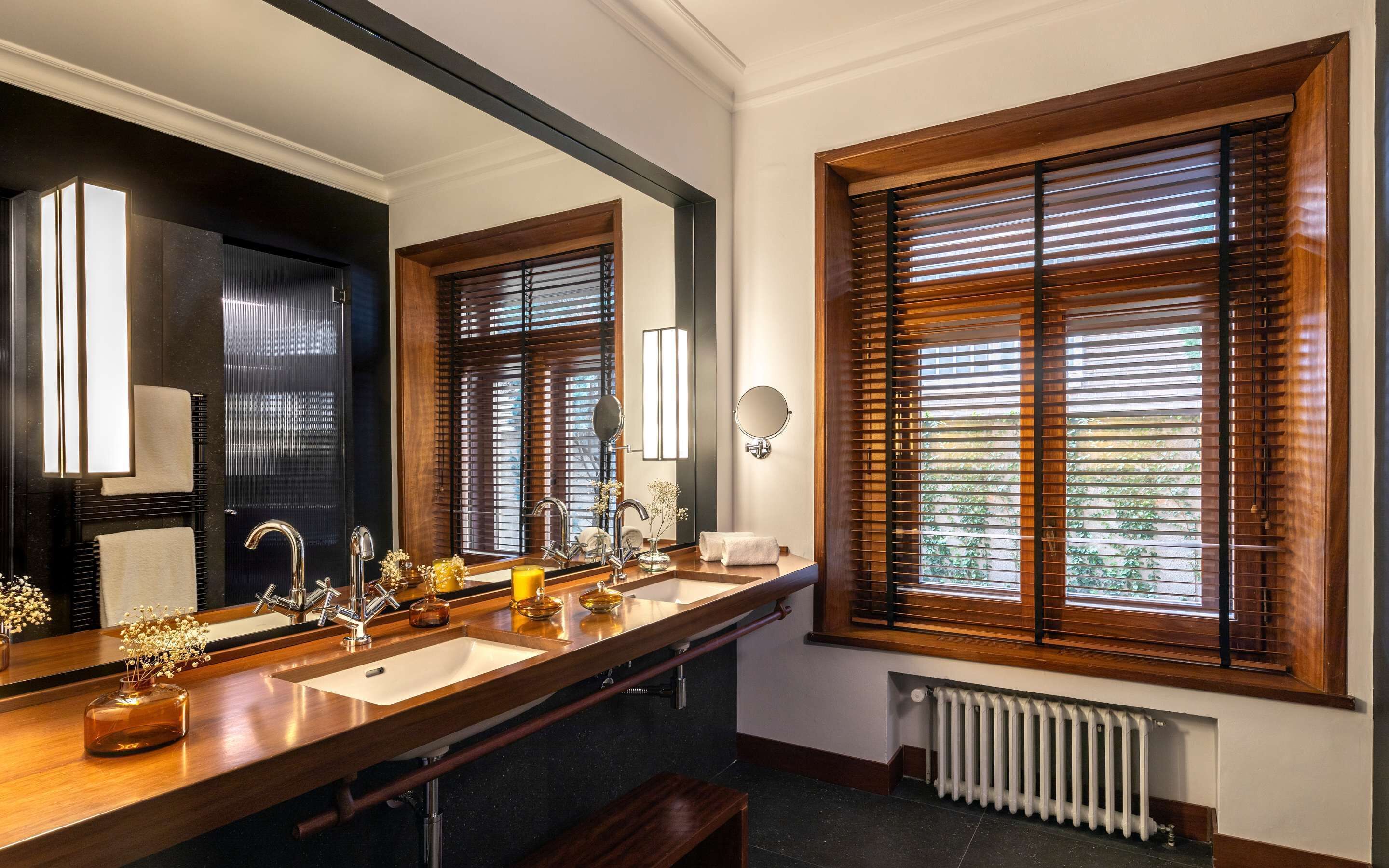 free toiletries, hair dryer, bathrobes, slippers