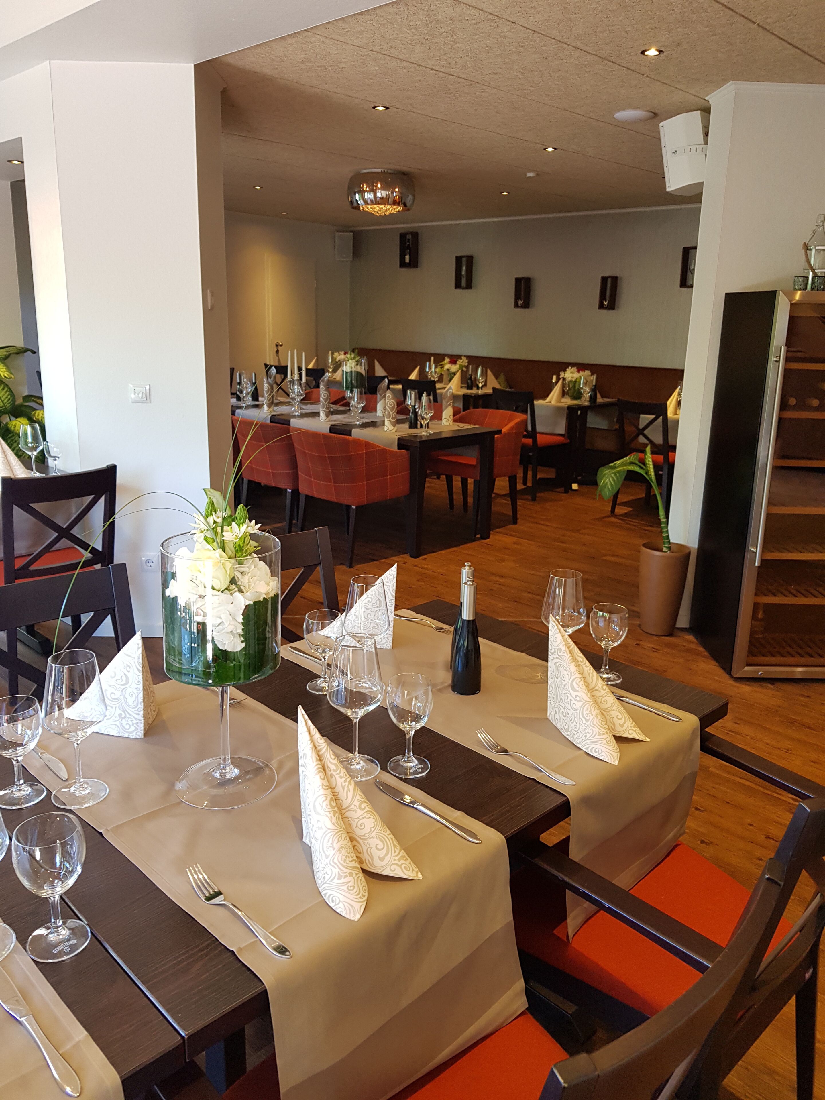 Dîner servi sur place