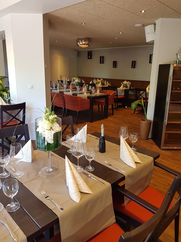 Dîner servi sur place