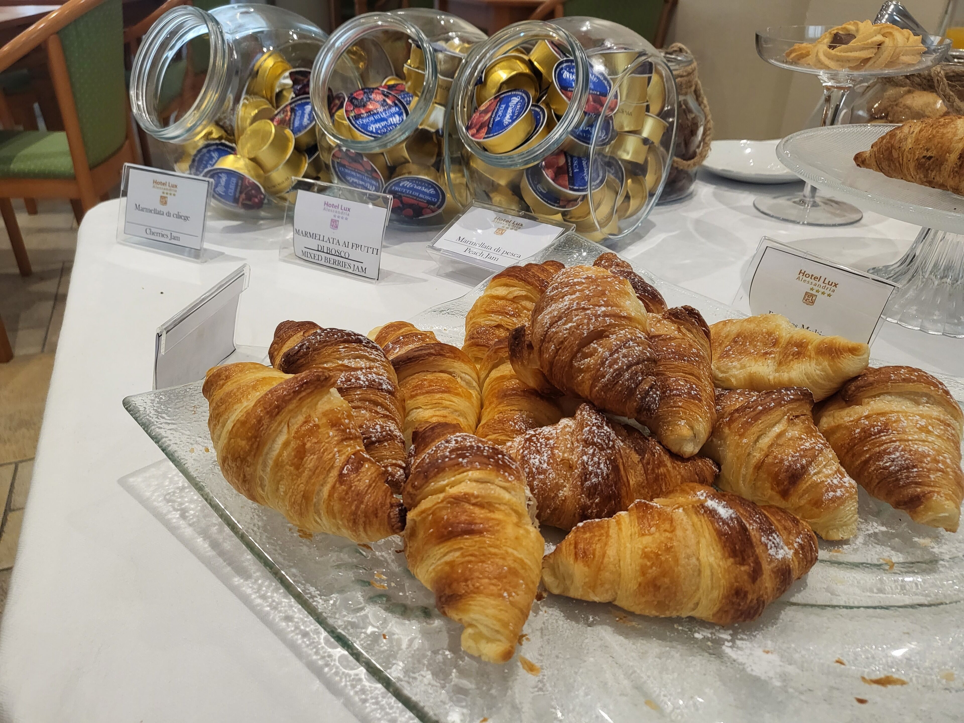 daily continental breakfast (eur 12 per person)