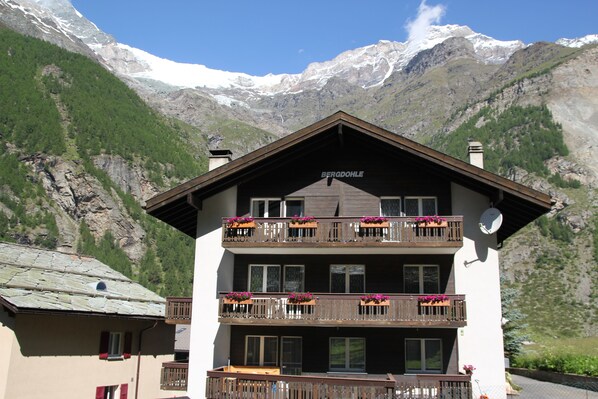 Façade de l’hébergement 
