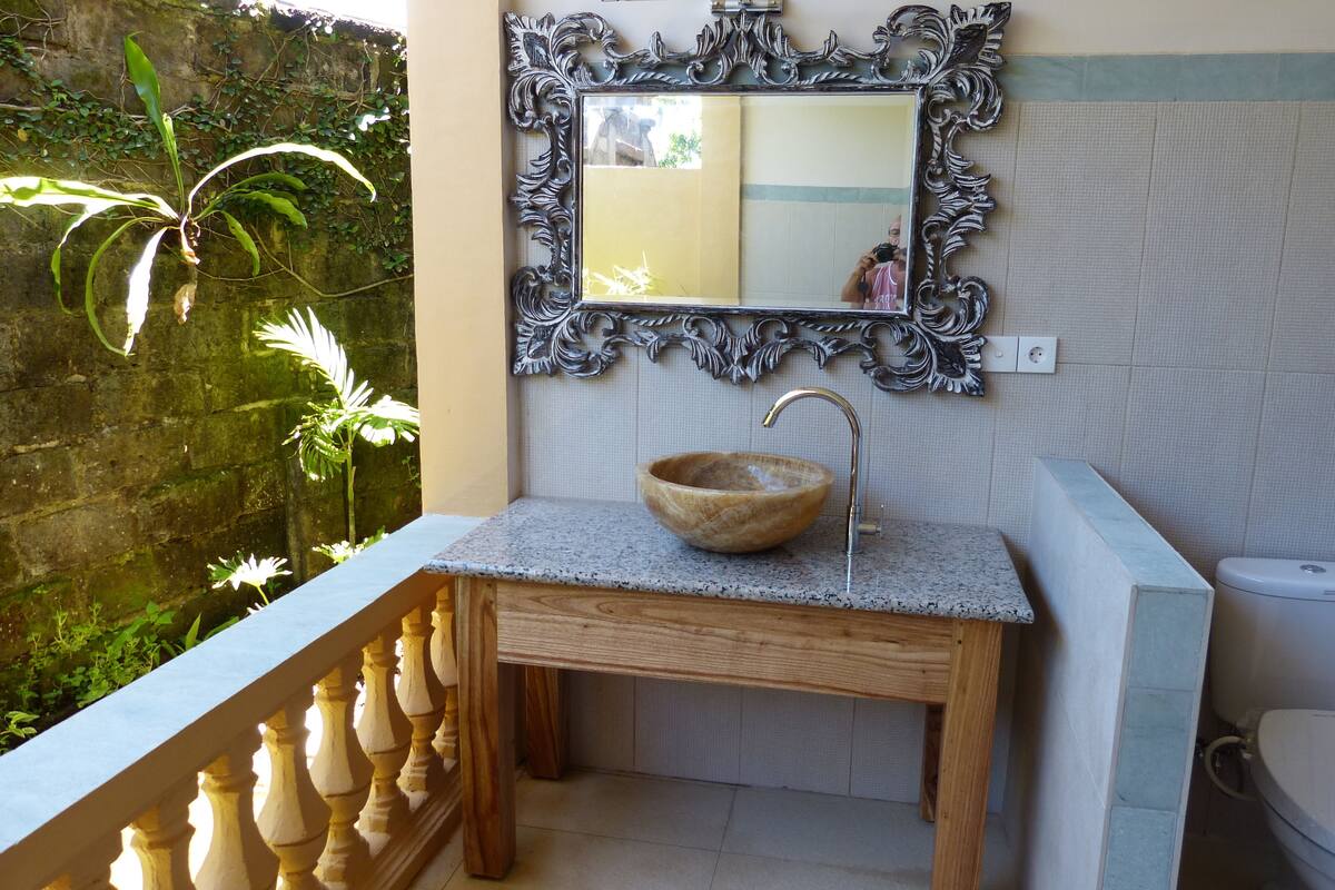 villa, 3 bedrooms, private pool | bathroom sink