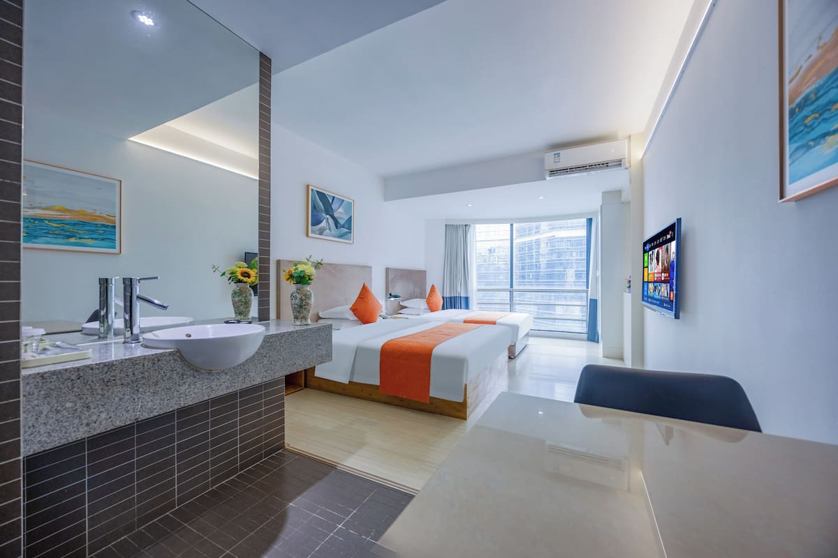 Business, Two Single Beds
