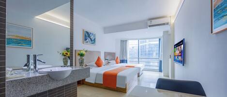 Superior Twin Room | Premium bedding, in-room safe, individually decorated