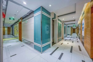 Handläufe auf den Fluren