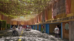 Courtyard - Pinoy Pamilya Hotel (Pasay)