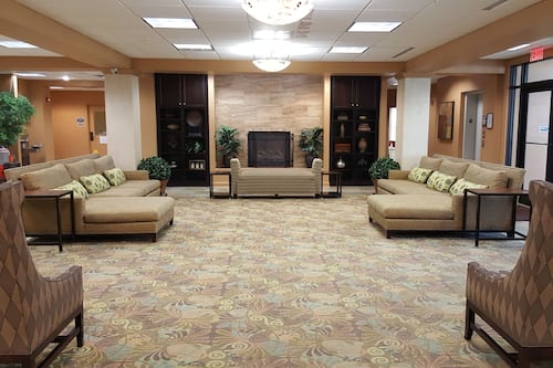 Sala de estar en el lobby