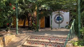 Fassade der Unterkunft