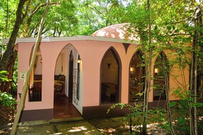 Façade de l’hébergement