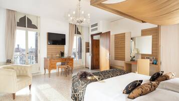 Exclusive Double on the Gran Canal | Artículos del minibar gratis, wifi gratis y ropa de cama