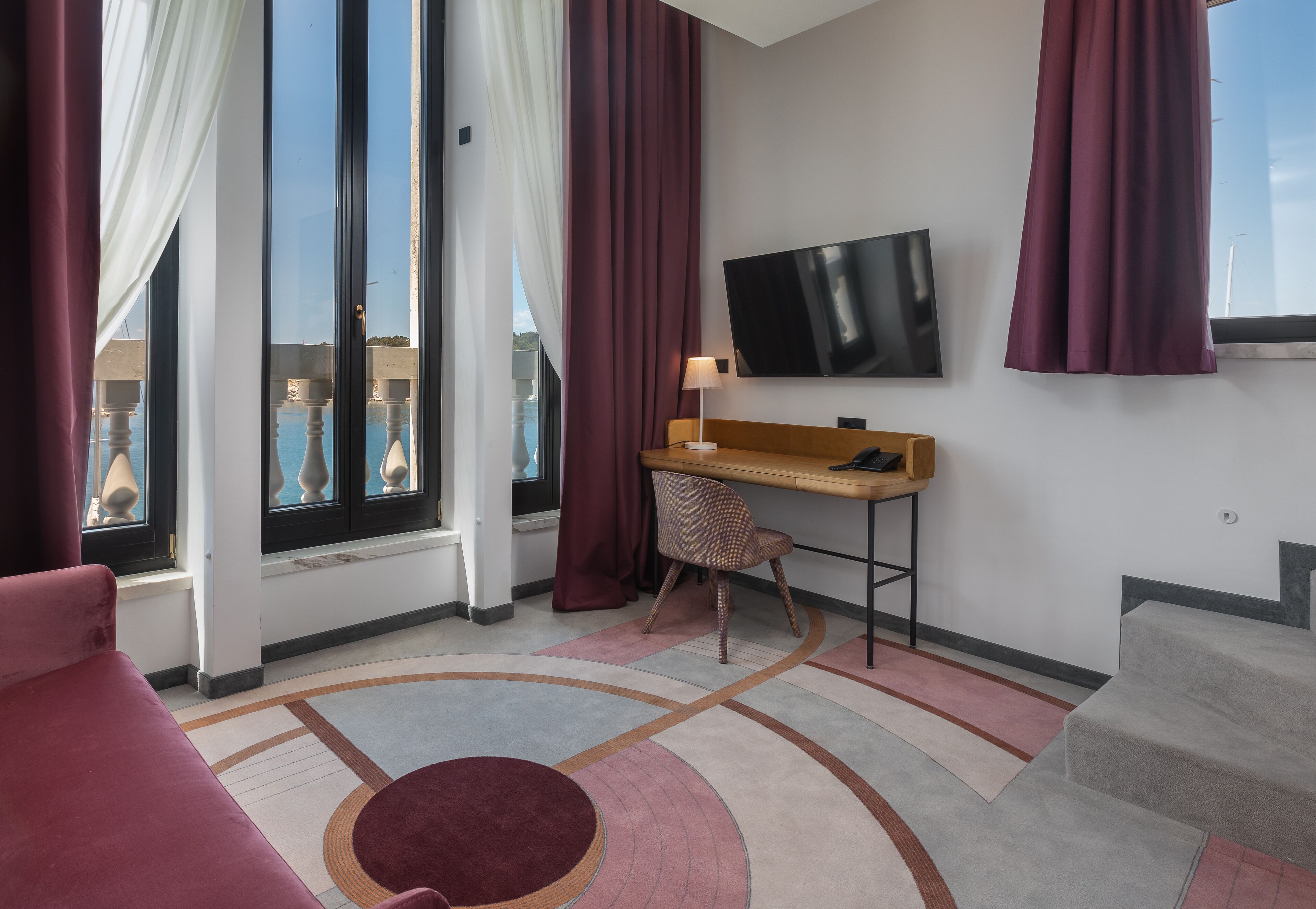 Quarto quádruplo galeria | Vista para praia/oceano