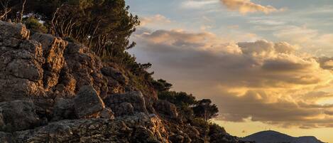 Beach nearby, beach bar