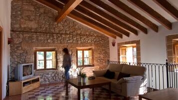 Sala de estar en el lobby