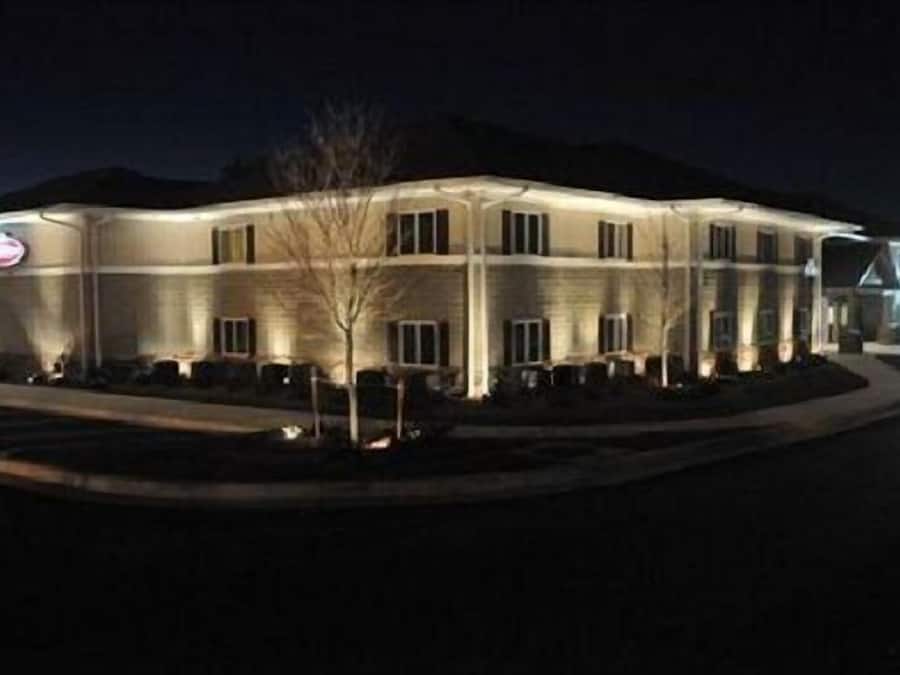 Front of property – evening/night