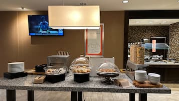 Daily cooked-to-order breakfast for a fee