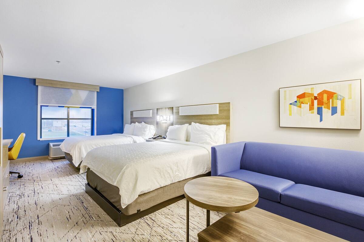 Suite, Multiple Beds | Premium bedding, in-room safe, desk, iron/ironing board