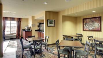 Free daily full breakfast