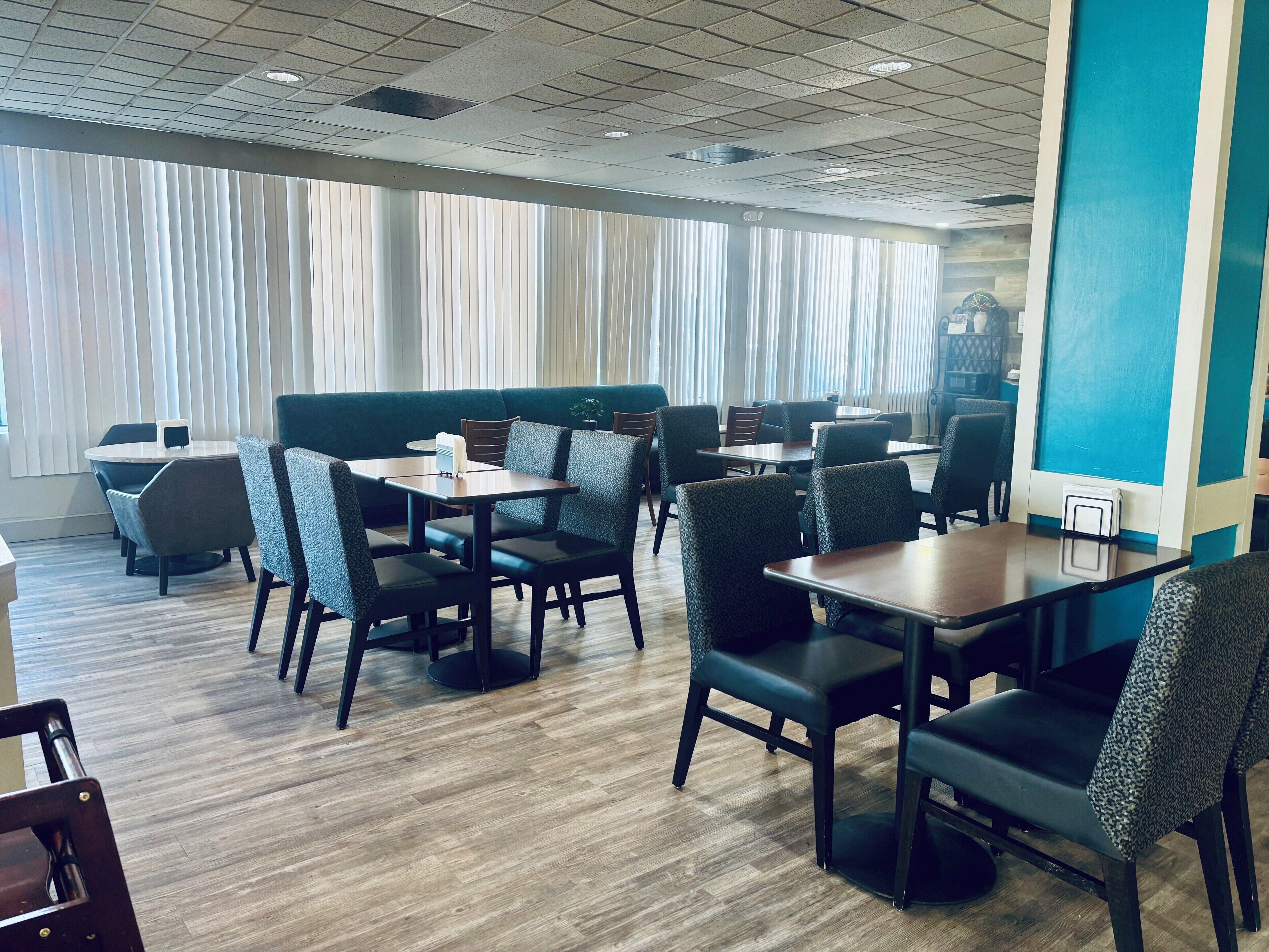 Sitteområde i lobbyen