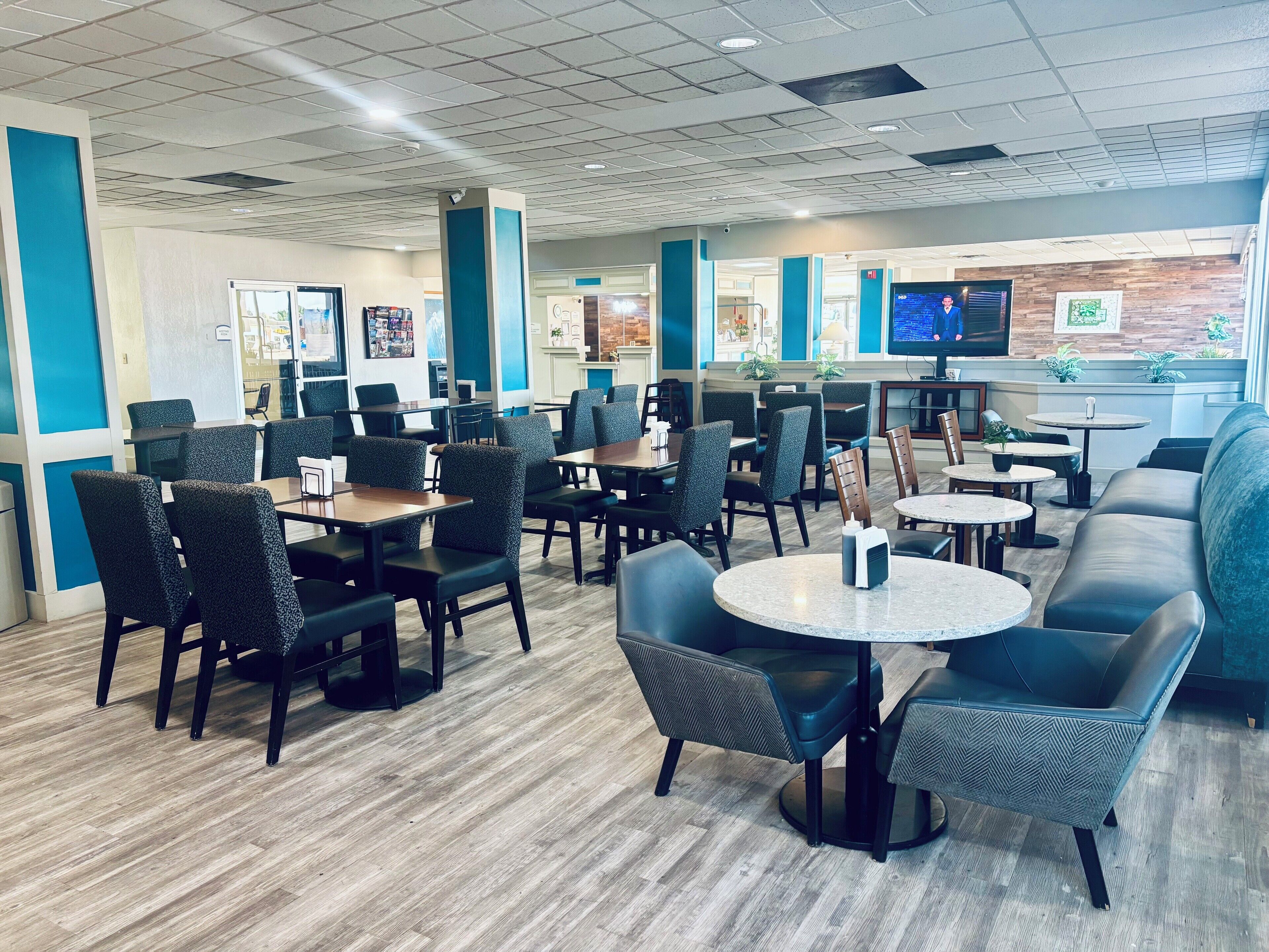 Coin salon dans le hall