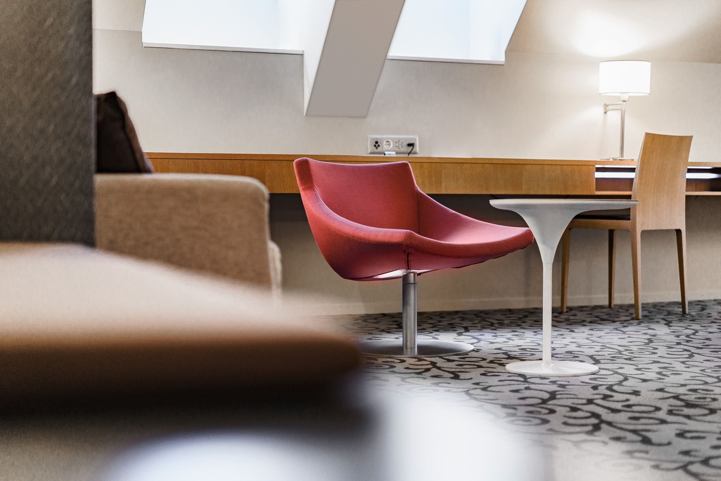 premium bedding, in-room safe, desk, soundproofing