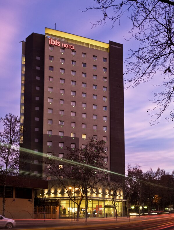 Blick von der Unterkunft