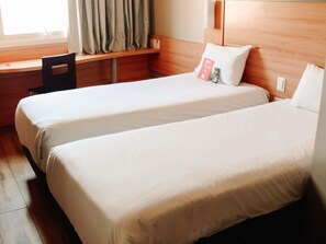 Habitación estándar con 2 camas individuales, 2 camas individuales | Ropa de cama de alta calidad y camas con pillow-top 