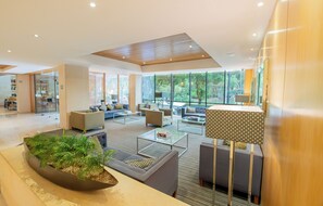 Lobby lounge - Hotel Stella Maris (Mexico City)