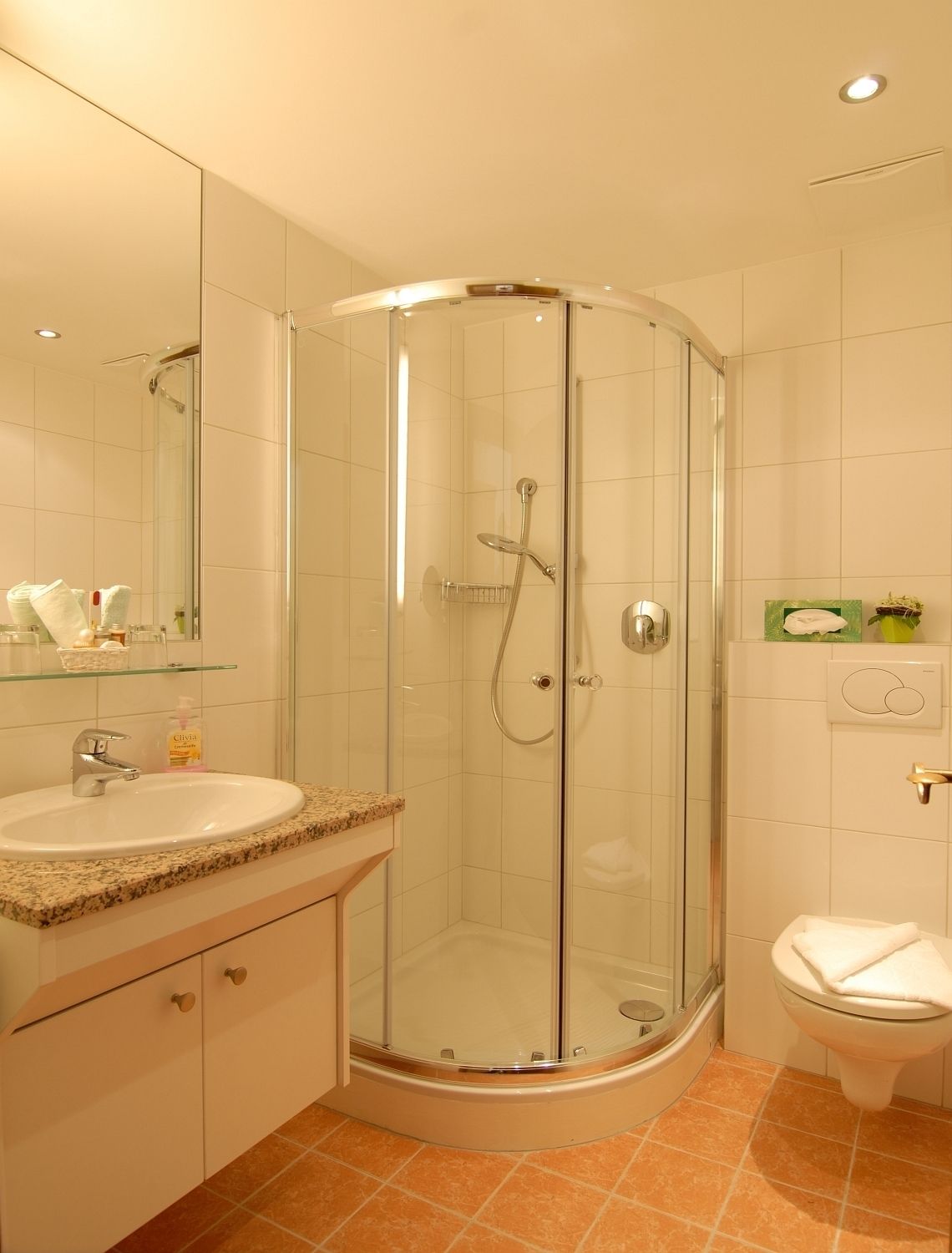comfort double room, lake view | bathroom shower