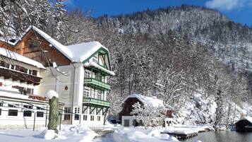 Fassade der Unterkunft