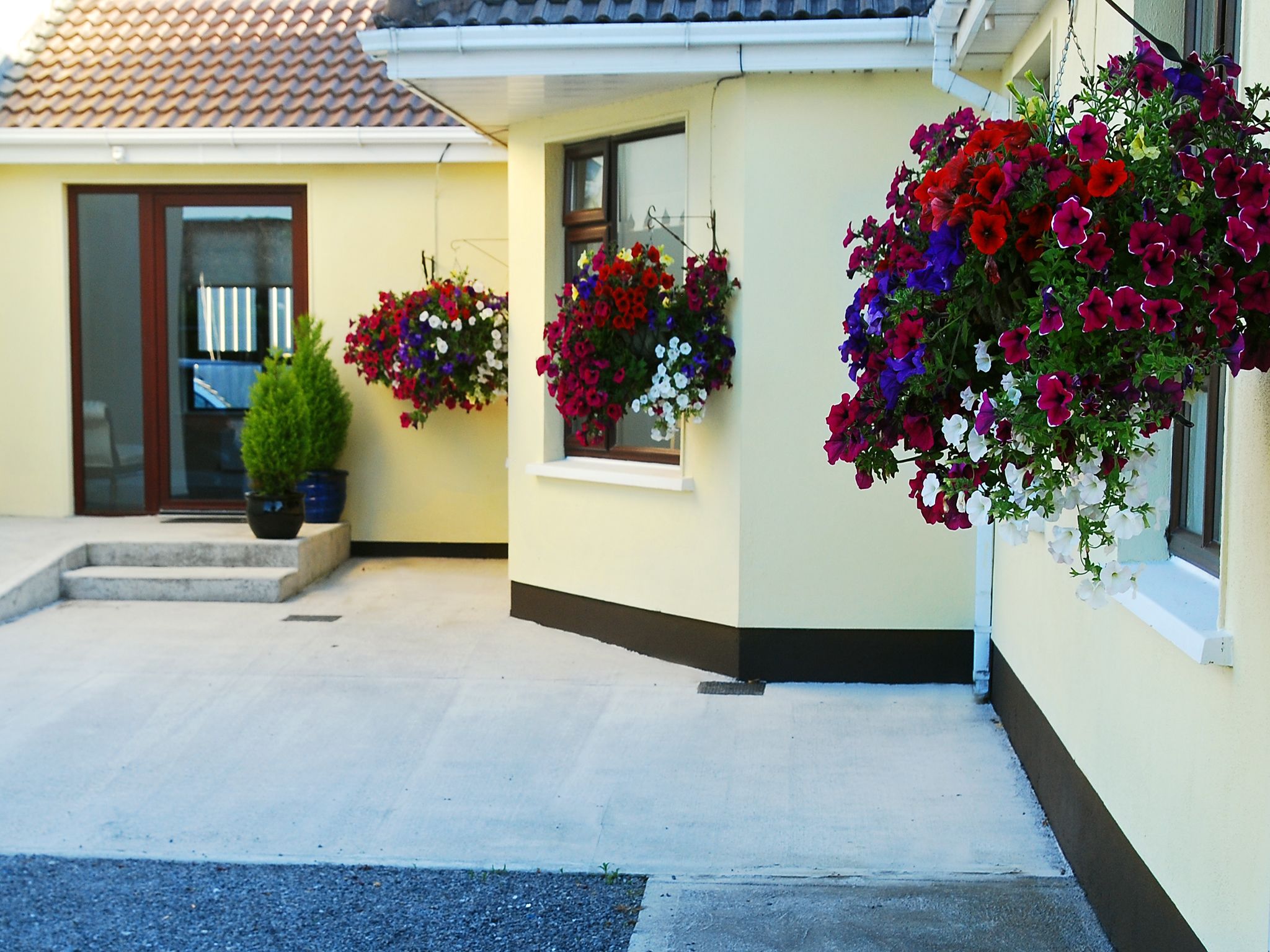 Entrada de la propiedad