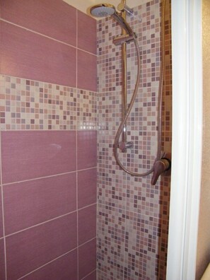 Bathroom shower - Hotel Cavallo Bianco (Novara)