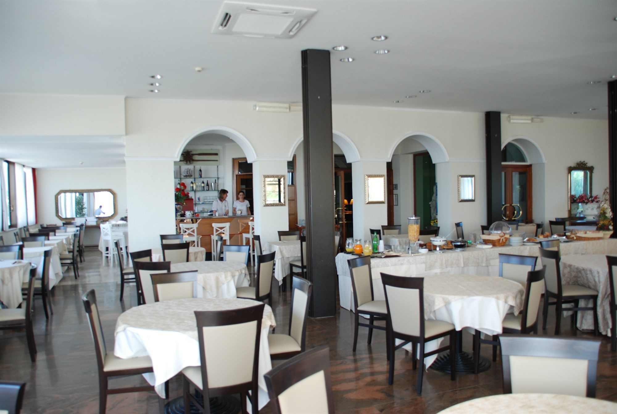 breakfast, lunch, dinner served; beach views