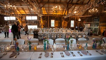 Indoor wedding